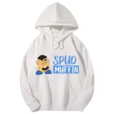 Adult Unisex Tops Exclusive Design Potato Squad Muffin T-shirts And Hoodies