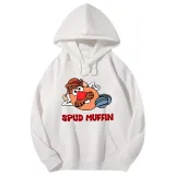Adult Unisex Tops Exclusive Design Spud Muffin T-shirts And Hoodies