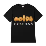 Adult Unisex Tops Exclusive Design Potato Friends T-shirts And Hoodies