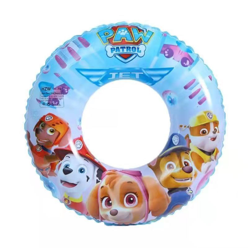 Toddler Kids Pool Floats Inflated Swimming Rings Running Dogs Swimming Circle