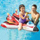 Kids Inflatable Floating Water Cannon Aircraft Swimming Pool Floaties