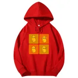 Adult Unisex Tops Exclusive Design Potato Emoji T-shirts And Hoodies