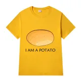 Adult Unisex Tops Exclusive Design I Am A Potato T-shirts And Hoodies