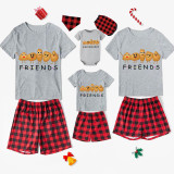 Family Matching Pajamas Exclusive Design Is Potato Friends Short Pajamas Set