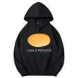 Adult Unisex Tops Exclusive Design I Am A Potato T-shirts And Hoodies