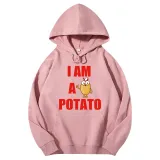 Adult Unisex Tops Exclusive Design I Am A Potato T-shirts And Hoodies