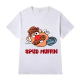 Adult Unisex Tops Exclusive Design Spud Muffin T-shirts And Hoodies