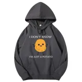 Adult Unisex Tops Exclusive Design I Don't Know I'm Just A Potato T-shirts And Hoodies