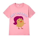 Adult Unisex Tops Exclusive Design Hot Potato T-shirts And Hoodies