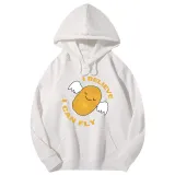 Adult Unisex Tops Exclusive Design I Believe I Can Fly Potato With Wings T-shirts And Hoodies