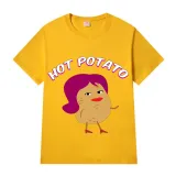 Adult Unisex Tops Exclusive Design Hot Potato T-shirts And Hoodies