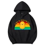 Adult Unisex Tops Exclusive Design I'm A Potato Rainbow T-shirts And Hoodies