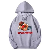 Adult Unisex Tops Exclusive Design Spud Muffin T-shirts And Hoodies