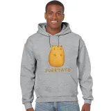 Adult Unisex Tops Exclusive Design Purrtato T-shirts And Hoodies