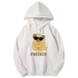 Adult Unisex Tops Exclusive Design Pugtato With Glasses T-shirts And Hoodies