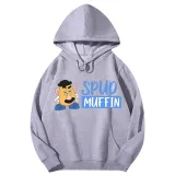 Adult Unisex Tops Exclusive Design Potato Squad Muffin T-shirts And Hoodies