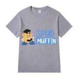 Adult Unisex Tops Exclusive Design Potato Squad Muffin T-shirts And Hoodies