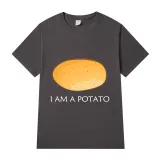 Adult Unisex Tops Exclusive Design I Am A Potato T-shirts And Hoodies