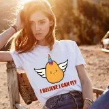 Adult Unisex Tops Exclusive Design I Believe I Can Fly Unitato T-shirts And Hoodies