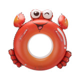 Toddler Kids Pool Floats Inflated Swimming Rings Crab Swimming Circle