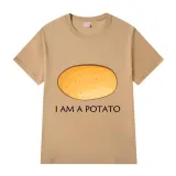 Adult Unisex Tops Exclusive Design I Am A Potato T-shirts And Hoodies