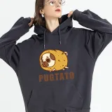 Adult Unisex Tops Exclusive Design Pugtato T-shirts And Hoodies