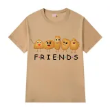 Adult Unisex Tops Exclusive Design Potato Friends T-shirts And Hoodies