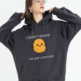 Adult Unisex Tops Exclusive Design I Don't Know I'm Just A Potato T-shirts And Hoodies