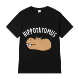 Adult Unisex Tops Exclusive Design Hippotatomus T-shirts And Hoodies