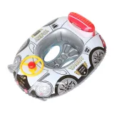 Toddler Kids Pool Floats Inflated Swimming Rings Cartoon Car Swimming Circle