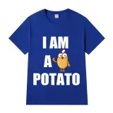 Adult Unisex Tops Exclusive Design I Am A Potato T-shirts And Hoodies