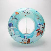 Toddler Kids Pool Floats Inflated Swimming Rings Astronauts Swimming Circle