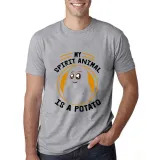 Adult Unisex Tops Exclusive Design My Spirit Animal Is A Potato T-shirts And Hoodies