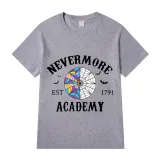 Adult Unisex Tops Exclusive Design Nevermore Academy Est 1791 Bats T-shirts And Hoodies