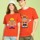 Adult Unisex Tops Exclusive Design Potato Woman Man T-shirts And Hoodies