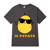 Adult Unisex Tops Exclusive Design Is Potato T-shirts And Hoodies