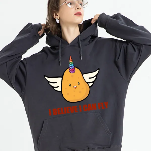 Adult Unisex Tops Exclusive Design I Believe I Can Fly Unitato T-shirts And Hoodies