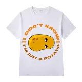 Adult Unisex Tops Exclusive Design I Don't Know I'm Just A Potato T-shirts And Hoodies