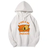 Adult Unisex Tops Exclusive Design Couch Potato T-shirts And Hoodies