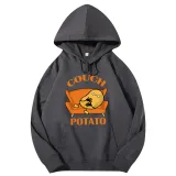 Adult Unisex Tops Exclusive Design Couch Potato T-shirts And Hoodies