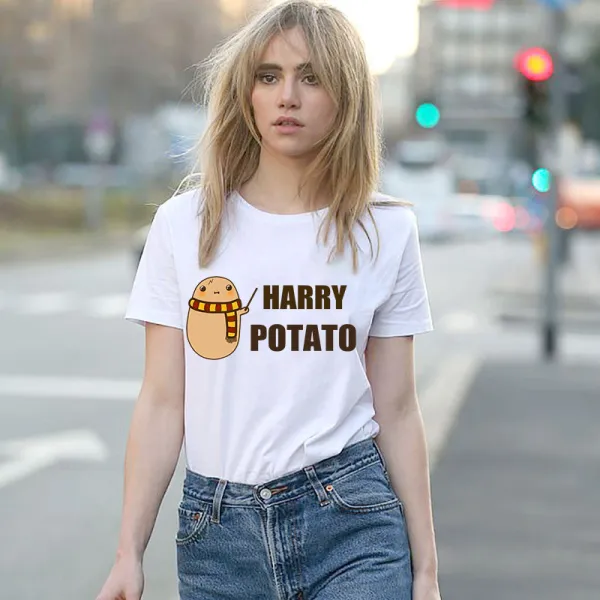 Adult Unisex Tops Exclusive Design Harry Potato T-shirts And Hoodies