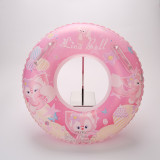 Toddler Kids Pool Floats Inflated Swimming Rings Cute Fox Swimming Circle