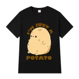 Adult Unisex Tops Exclusive Design I Am Just A Potato T-shirts And Hoodies