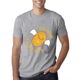 Adult Unisex Tops Exclusive Design I Believe I Can Fly Potato With Wings T-shirts And Hoodies