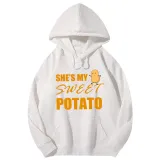 Adult Unisex Tops Exclusive Design She Is My Sweet Potato I Yam T-shirts And Hoodies