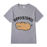 Adult Unisex Tops Exclusive Design Hippotatomus T-shirts And Hoodies