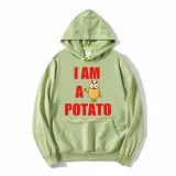 Adult Unisex Tops Exclusive Design I Am A Potato T-shirts And Hoodies