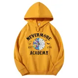 Adult Unisex Tops Exclusive Design Nevermore Academy Est 1791 Bats T-shirts And Hoodies