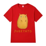 Adult Unisex Tops Exclusive Design Purrtato T-shirts And Hoodies