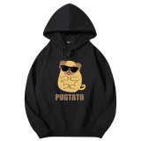 Adult Unisex Tops Exclusive Design Pugtato With Glasses T-shirts And Hoodies
